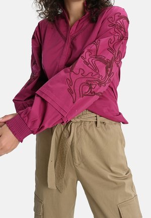 Overhemdblouse - purple