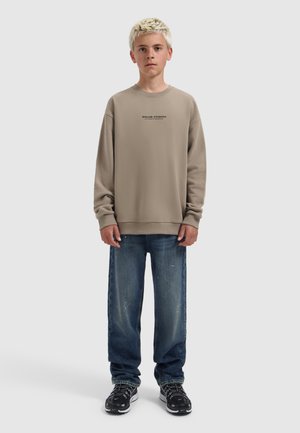 Ballin, LOOSE FIT CREWNECK LS SWEATERS - Sweatshirt - taupe