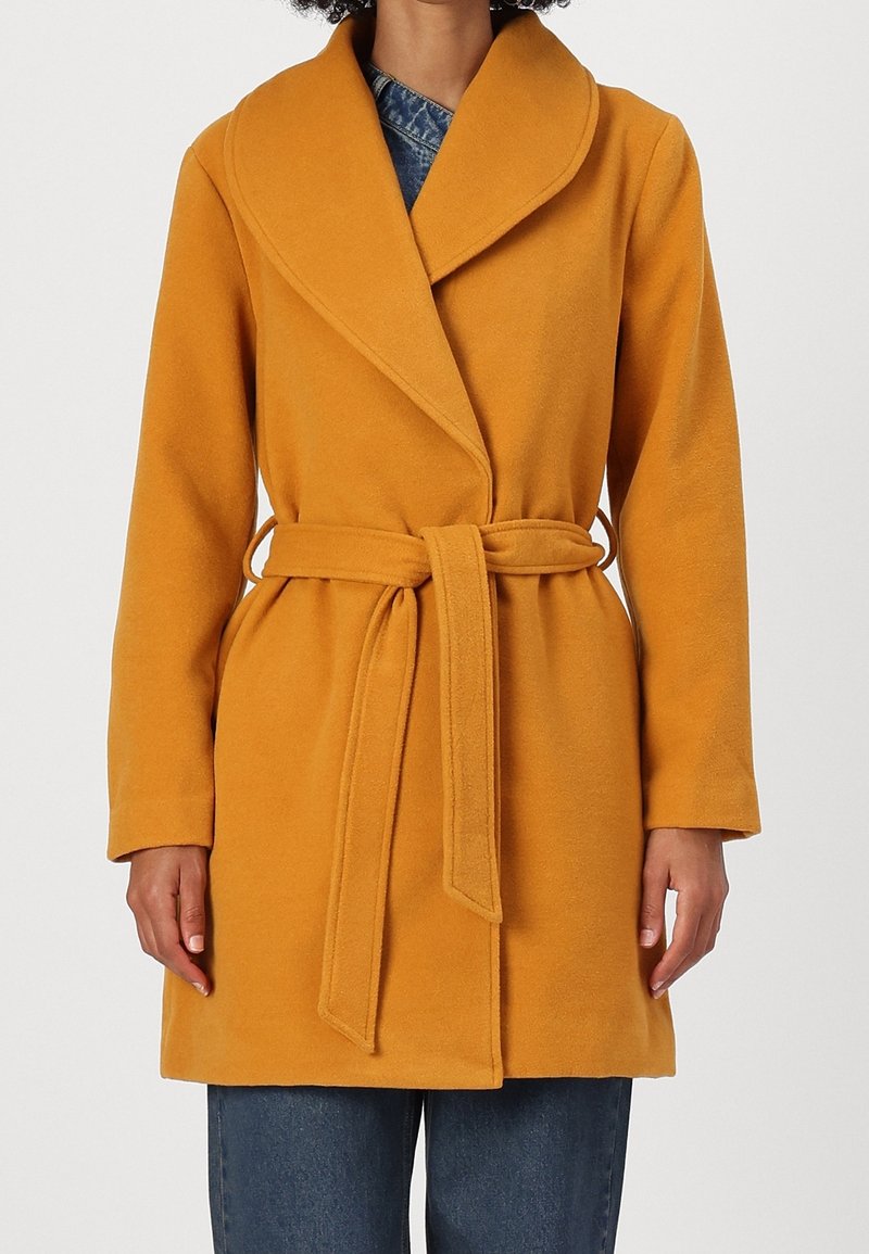 JDY Cappotto classico - brown