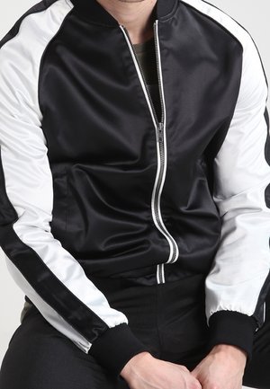 Bomberjacke - metallic black