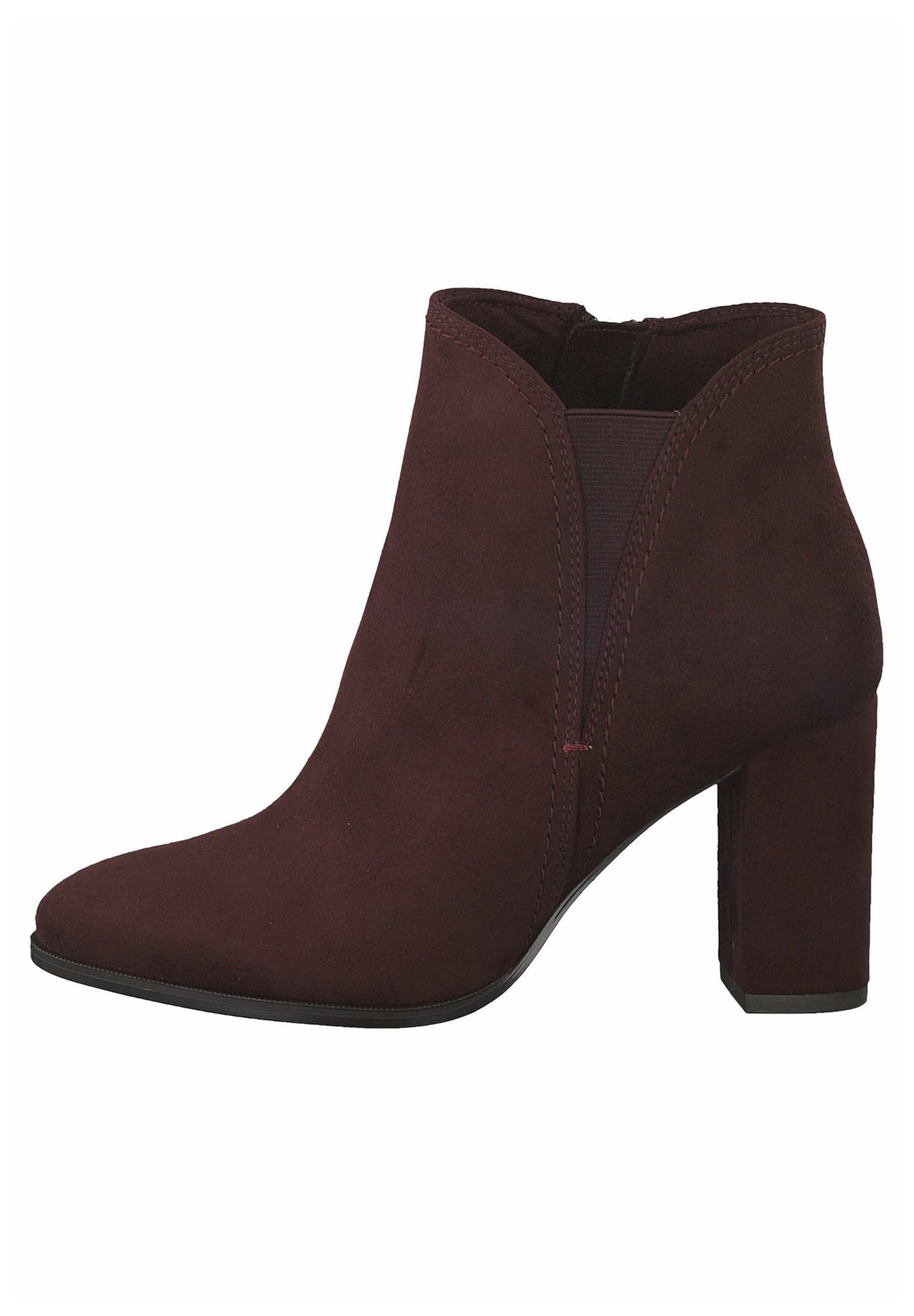 tamaris stiefelette schwarz bordeaux tamaris stiefelette schwarz bordeaux