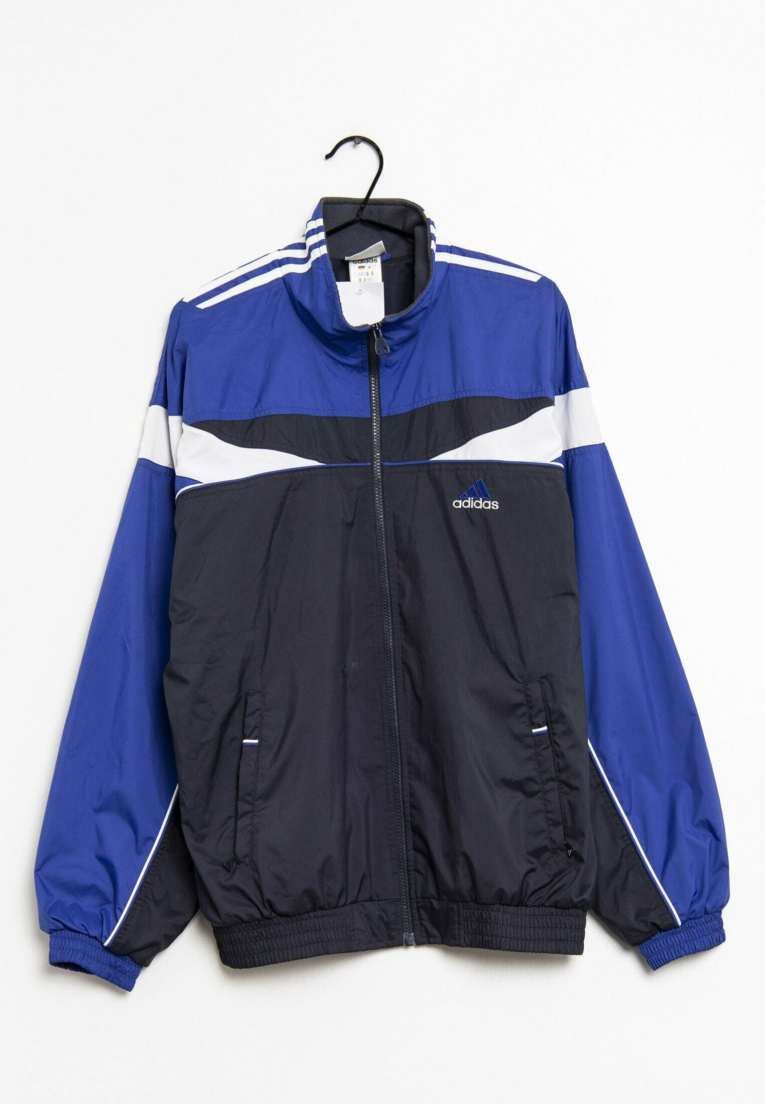 adidas Originals Jas - blue, black/blauw - (Pre-owned) - Zalando.be