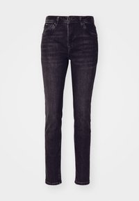 Traperice uskog kroja - black denim