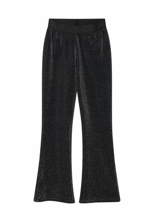 BOOTCUT - Pantalones - black