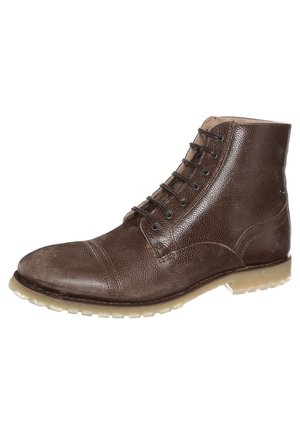 Bottines à lacets - brown