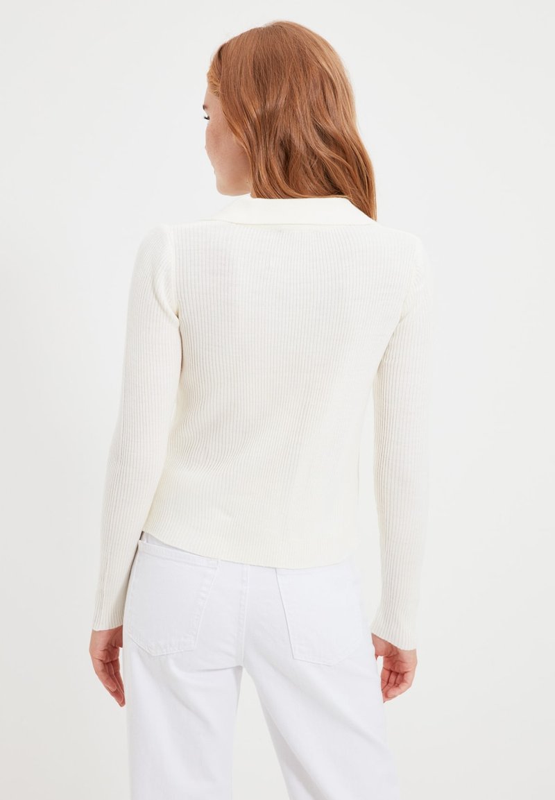 Damen Strickjacken | Trendyol Strickpullover cream/offwhite - EQ52996 Damen Strickjacken | Trendyol Strickpullover cream/offwhite - EQ52996