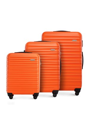 LUGGAGE SET FROM ABS - Trolley - orange