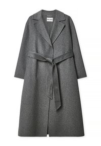 DOUBLE FACED - Trenchcoat - dark grey