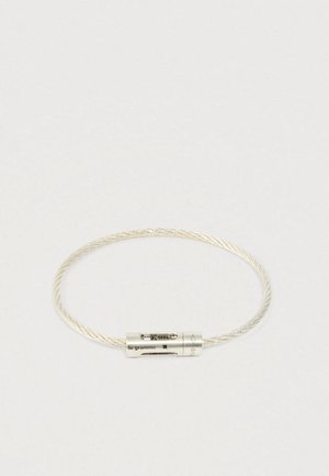 PUNCHED CABLE BRACELET - Rokassprādze - silver-coloured