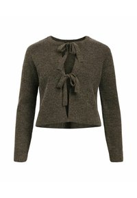 OBJPARVI NOOS - Cardigan - morel