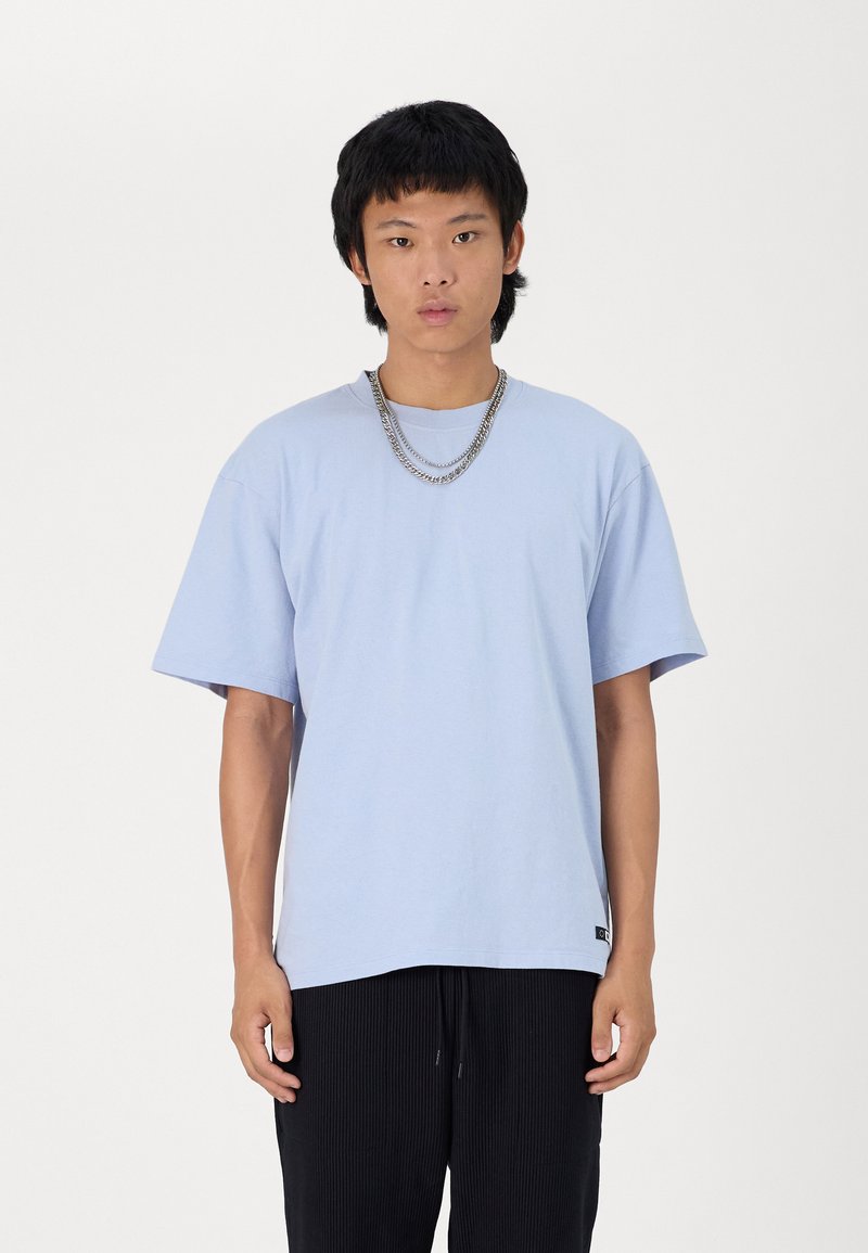 Edwin OVERSIZE BASIC UNISEX - Lihtne T-särk - kentucky blue