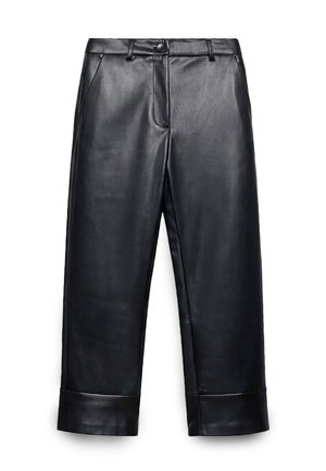 Calliope, PANTALONE LUNGO TINTA UNITA - Pantalon classique - ultrablack