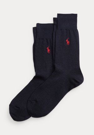 Polo Ralph Lauren, DRESS SOCK 2 PACK - Chaussettes - navy