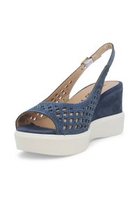 Melluso Sandali con plateau - blu