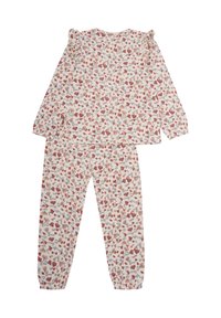 Minymo LONG SLEEVES SET ALL OVER PRINT - Nattøj sæt - sandshell