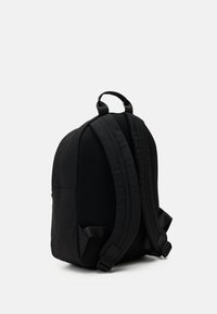 EA7 Emporio Armani ZAINO UNISEX - Zaino da viaggio - black gold coloured logo