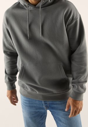 Felpa con cappuccio - dark grey
