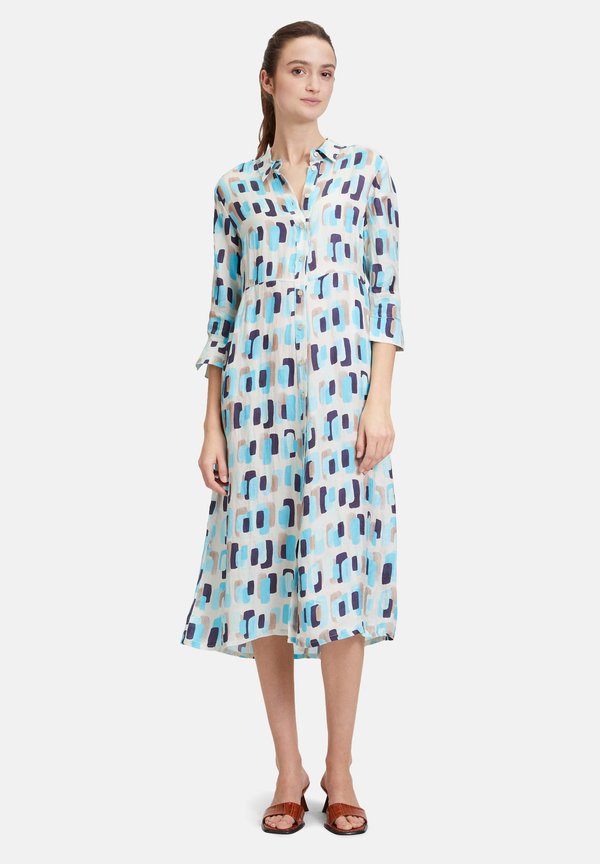 CASUAL - MIT PRINT - Blusenkleid - nature mint