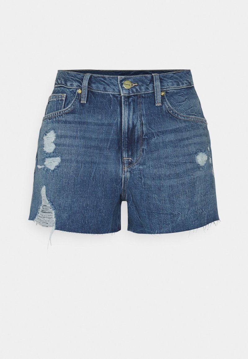 Damen Bekleidung | Frame Denim LE BRIGETTE RAW EDGE Jeans Shorts chavez soho/blue denim - CS77718 Damen Bekleidung | Frame Denim LE BRIGETTE RAW EDGE Jeans Shorts chavez soho/blue denim - CS77718