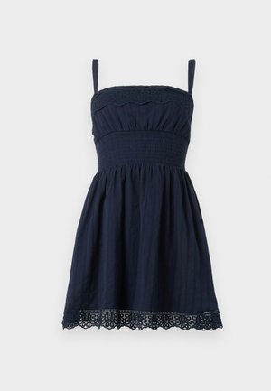 Hollister Co., HERITAGE TRIM SKORT MINI - Rochie de zi - dark blue