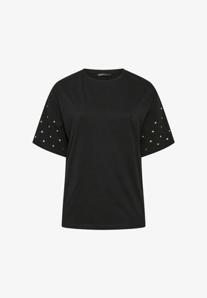 Yours Clothing, T-shirt print - black