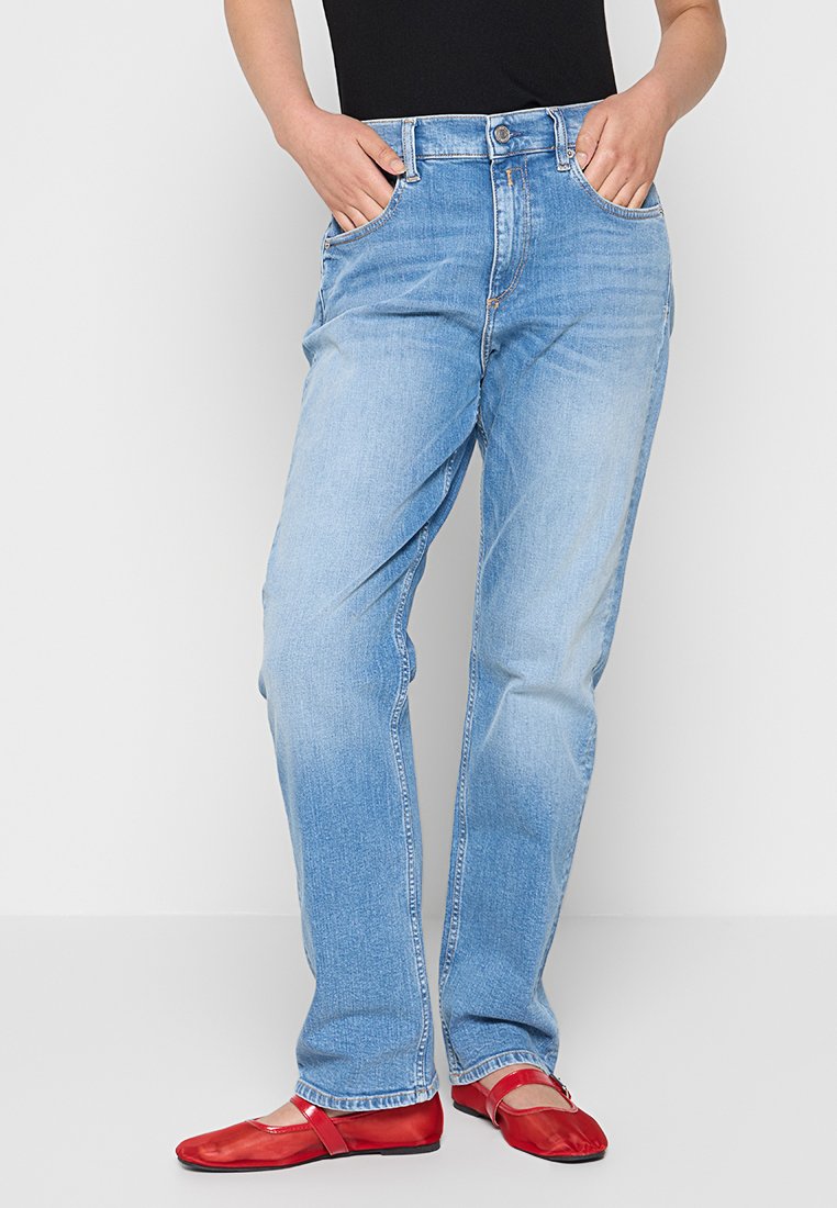 Replay Straight leg jeans blauw Replay Straight leg jeans blauw