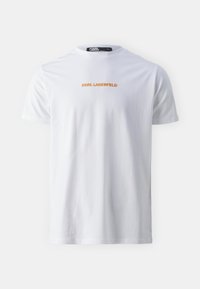 KARL LAGERFELD CREWNECK - Základné tričko - white