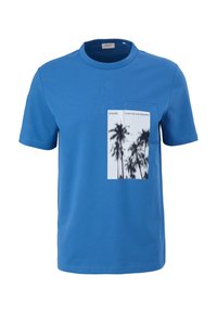 s.Oliver STRETCH - T-shirt z nadrukiem