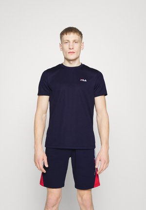 LOGO SMALL - T-Shirt basic - navy