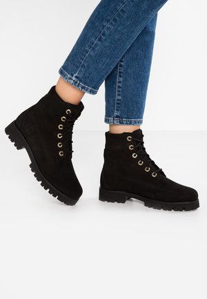 Plateaustiefelette - black