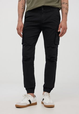 Terranova Pantaloni cargo - nero