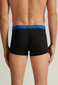 IUMAN Intimissimi Uomo MIT LOGO - Úzké boxerky - schwarz j  nero blu elettrico