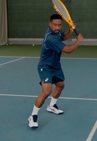 ASICS MATCH SHORT - Spordišortsid - mako blue