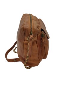 Pieces PCNAINA LARGE Cross body bag root beer/brown
