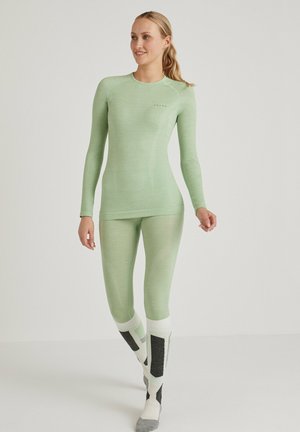 WOOL-TECH FUNCTIONAL UNDERWEAR FOR COLD TO VERY COLD CONDITIONS - T-shirt à manches longues - quiet green