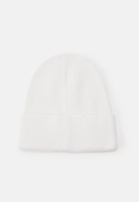 Calvin Klein EMBROIDERY BEANIE - Kootud müts - white