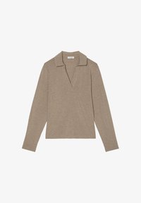 Unausgewählt, shaded brown melange