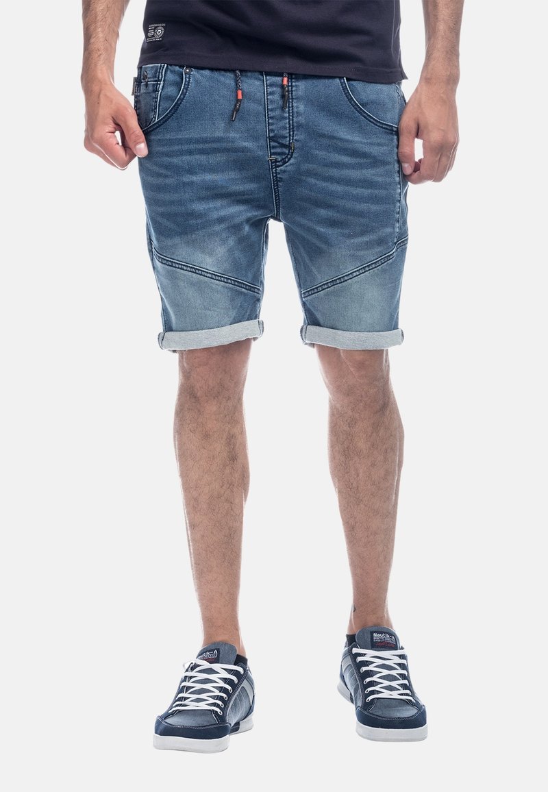 Koroshi JOGGING Short en jean azul med medium blue/bleu ZALANDO.FR