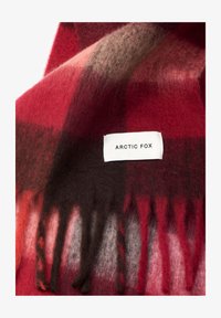 Niet geselecteerd, burgundy/red check