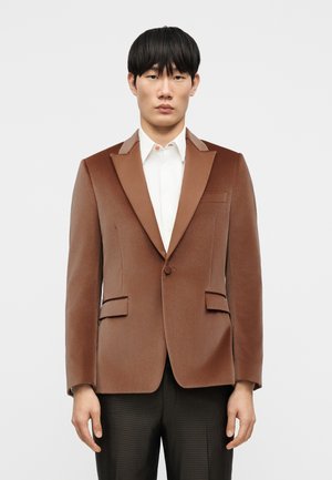TAILORED FIT - Pikkutakki - brown