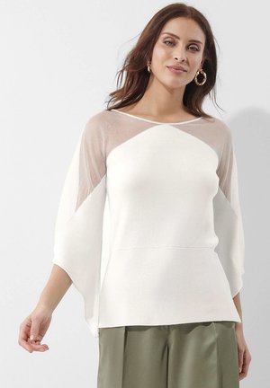 Strickpullover - white