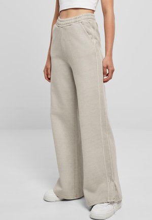 HEAVY GARMENT DYE SLIT  - Pantaloni - warmgrey