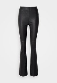 LONG LEGGING - Odinės kelnės - black