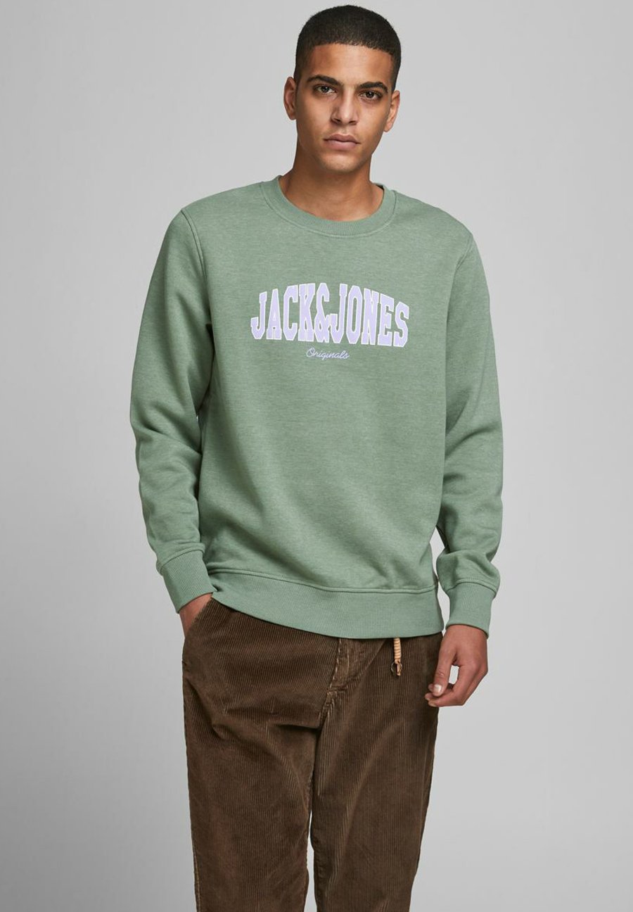 Sudaderas JACK \u0026 JONES Hombre | De Punto Sudadera Con Capucha Beige /  Peyote - OC Legends