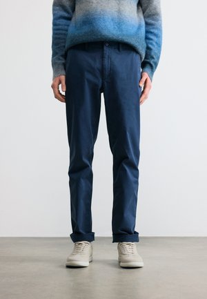SLIM COMFORT  - Hlače chino - ink
