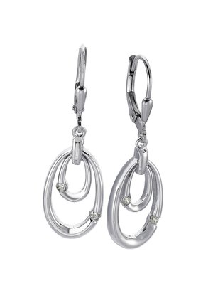 Balia Boucles d'oreilles - weiß silberfarben