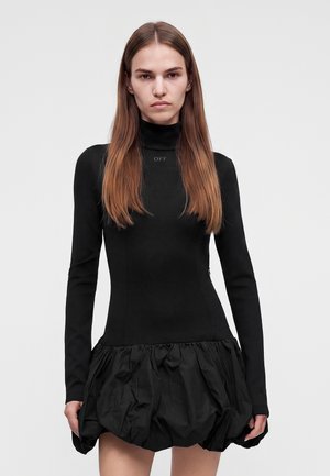 OFF-WHITE, BALLOON DRESS - Robe en jersey - black
