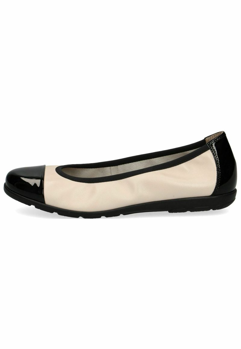 Caprice Ballet pumps creme black/beige Zalando.ie