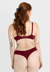 Erlich Textil STRING GERTRUD - String - weinrot