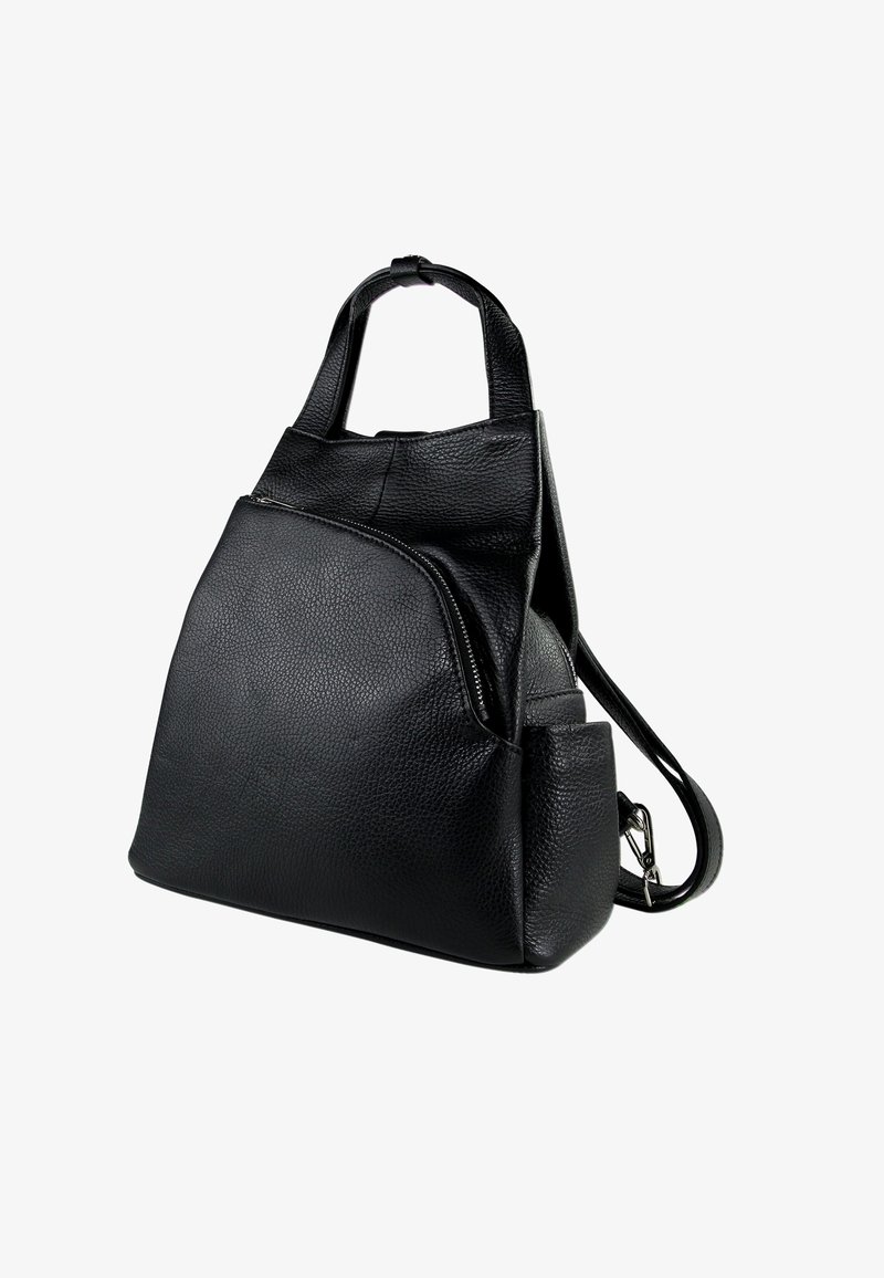 DrachenLeder Rugzak - schwarz